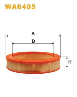 WIX FILTERS wa6405 -  Воздушный фильтр